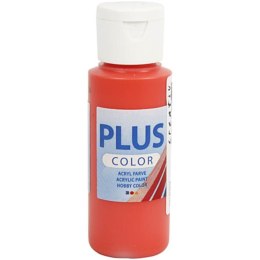 Farba akrylowa PLUS Color 60 ml Żywa Czerwień