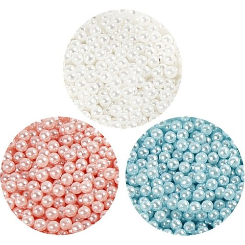 Pearl Clay Bladoróżowy, Błękitny i Biały