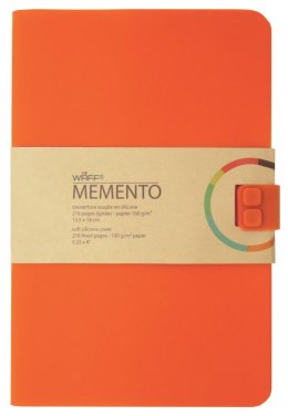 WAFF MEMENTO notes A5 Pomarańczowy, prezent dla seniora
