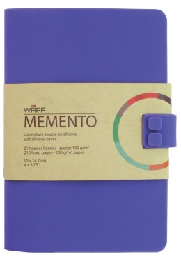 WAFF MEMENTO notes A6 Fioletowy