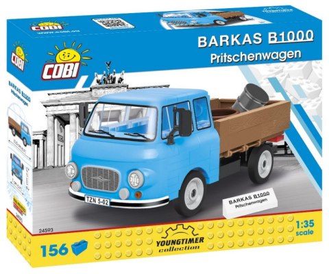 Klocki Youngtimer Barkas B1000 Pritischenwagen 156 elementów
