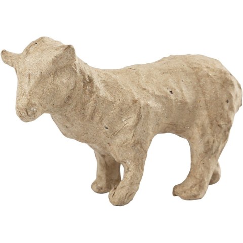 Owieczka z papier-mache H: 6,5 cm