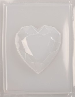 Foremka mini do mydła Klejnot Serce