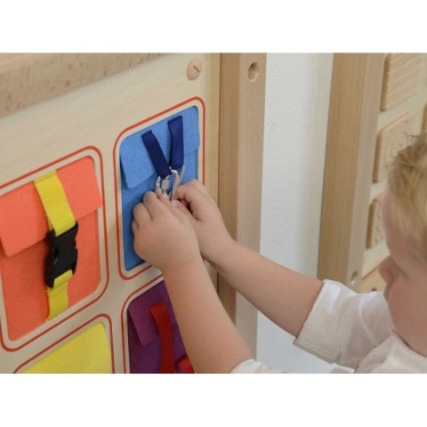 Kieszonki Do Zamykania i Otwierania Zamki Tablica Ścienna Masterkidz Kieszonki Do Zamykania i Otwierania Zamki Tablica Ścienna Masterkidz