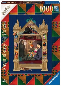 Puzzle 1000 elementów Harry Potter Pociąg do Hogwartu
