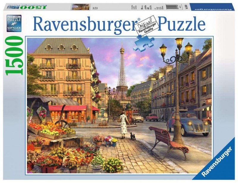 Puzzle 1500 elementów Dawny Paryż