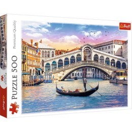Puzzle 500 elementów Most Rialto Wenecja