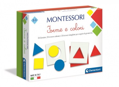 Montessori Figury i Kolory, Clementoni, układanka