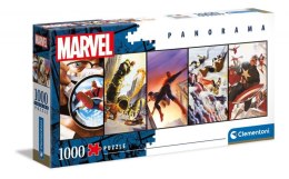 Puzzle 1000 elementów Panorama Marvel