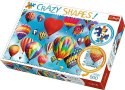 Puzzle 600 elementów Crazy Shapes - Kolorowe balony