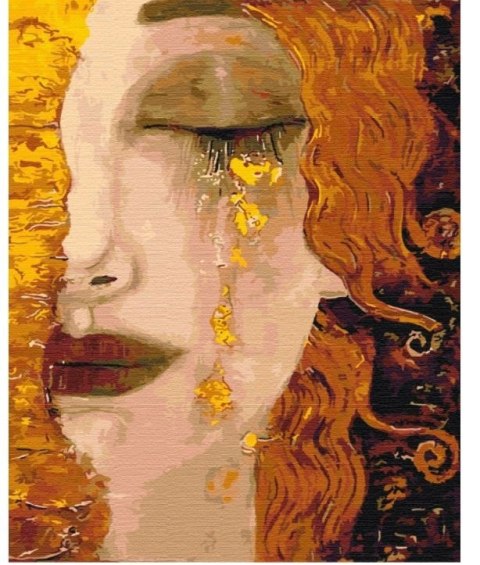 Obraz Malowanie po numerach - Złote łzy