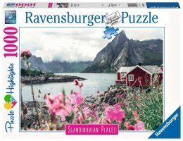 Puzzle 1000 elementów Skandynawskie Domek