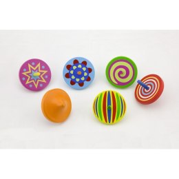 Kolorowy Bączek drewniany 1szt