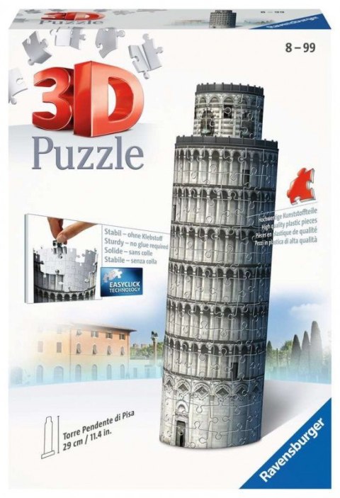 Puzzle 3D Mini budowle. Krzywa Wieża w Pizie