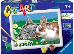 Malowanka CreArt dla dzieci Kotki na łące
