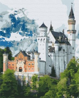 Obraz Paint it! Malowanie po numerach. Zamek Neuschwanstein