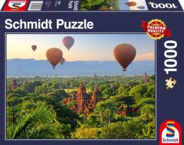 Puzzle 1000 elementów Balony nad Mandalaj / Mjanmar