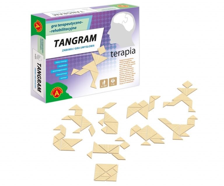 Gry dla seniorów na dobrą pamięć – tangram