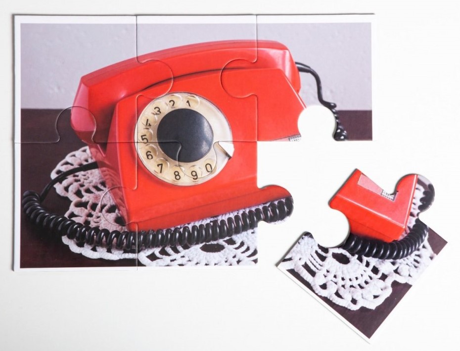 Puzzle dla seniorów z demencją – Telefon
