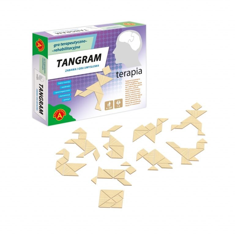 Figury geometryczne w terapii chorób otępiennych – tangram