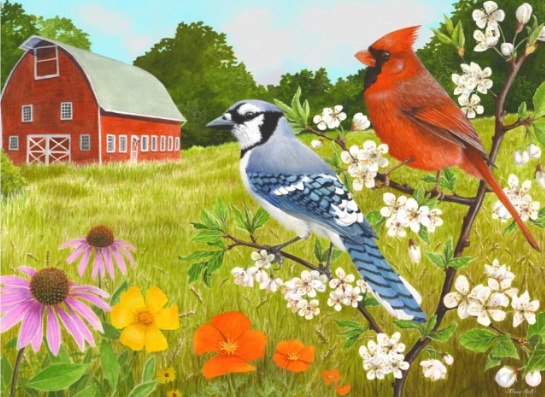 Puzzle Relish Letnie ptaki – terapia chorób otępiennych