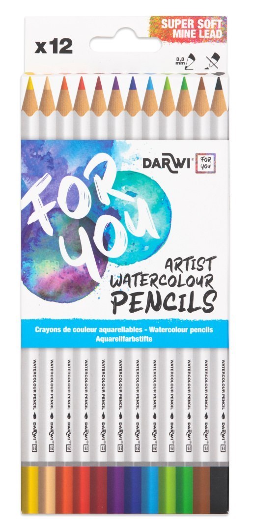 Akwarele dla seniorów– kredki akwarelowe