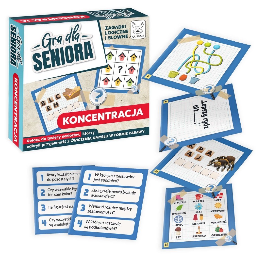 Gra dla Seniora – Gra koncentracja