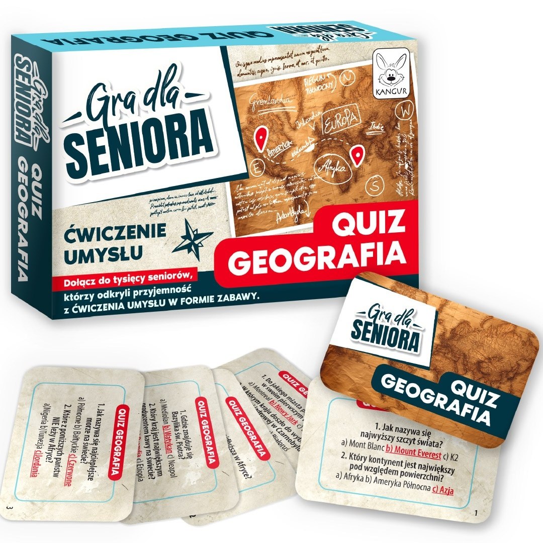 Gra dla Seniora – quiz geografia
