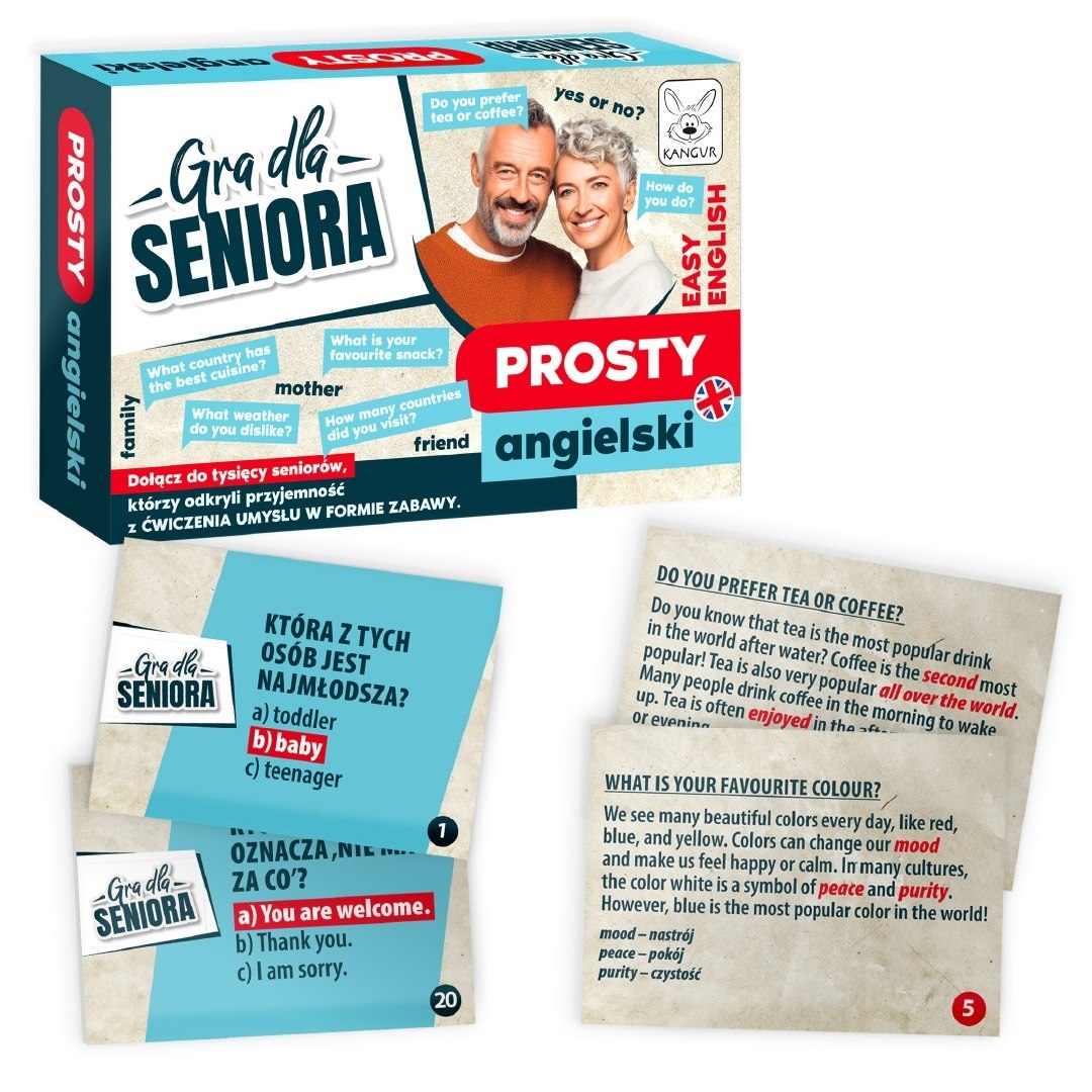 Gra dla Seniora – angielski